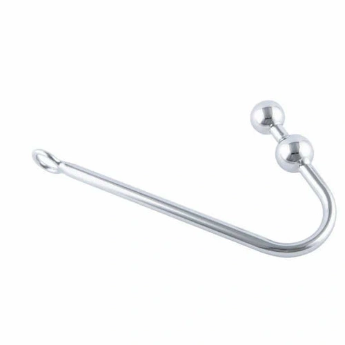 Balls Anal Stainless Two Steel 4417 Pleasurable Hook 0831
